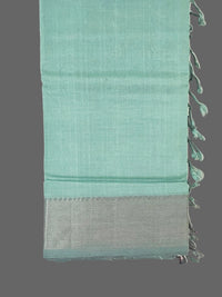 Saumika – Sea Green Handloom Mangalagiri Silk Cotton Saree