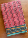 Deep Onion Pink Lakshadeepam Handloom Kanchi Cotton Saree