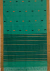 Green Handloom Kanchi Cotton Saree