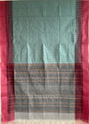 Grey Vanasingaram Handloom Kanchi Cotton Saree