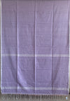 Light Purple Handloom Khadi Saree