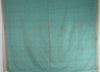 Light Teal Green Jamdhani Handloom Bengal Cotton Saree