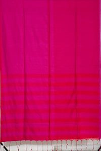 Nivritti – Magenta Pink Khadi Cotton Saree