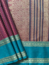 Purple Handloom Kanchi Cotton Saree