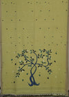 Raagini – Yellow Jamdani Handloom Bengal Cotton Saree