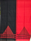 Rudrapriya – Black and Red Handloom Khadi Cotton Saree
