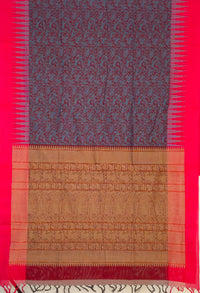 Tarunya – Maroon Vanasingaram Handloom Kanchi Cotton Saree