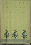 Tejasvini – Yellow Jamdani Handloom Bengal Cotton Saree
