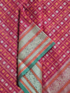 Maroon Floral Thousand Butta Handloom Kanchi Cotton Saree