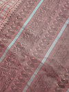Deep Onion Pink Lakshadeepam Handloom Kanchi Cotton Saree